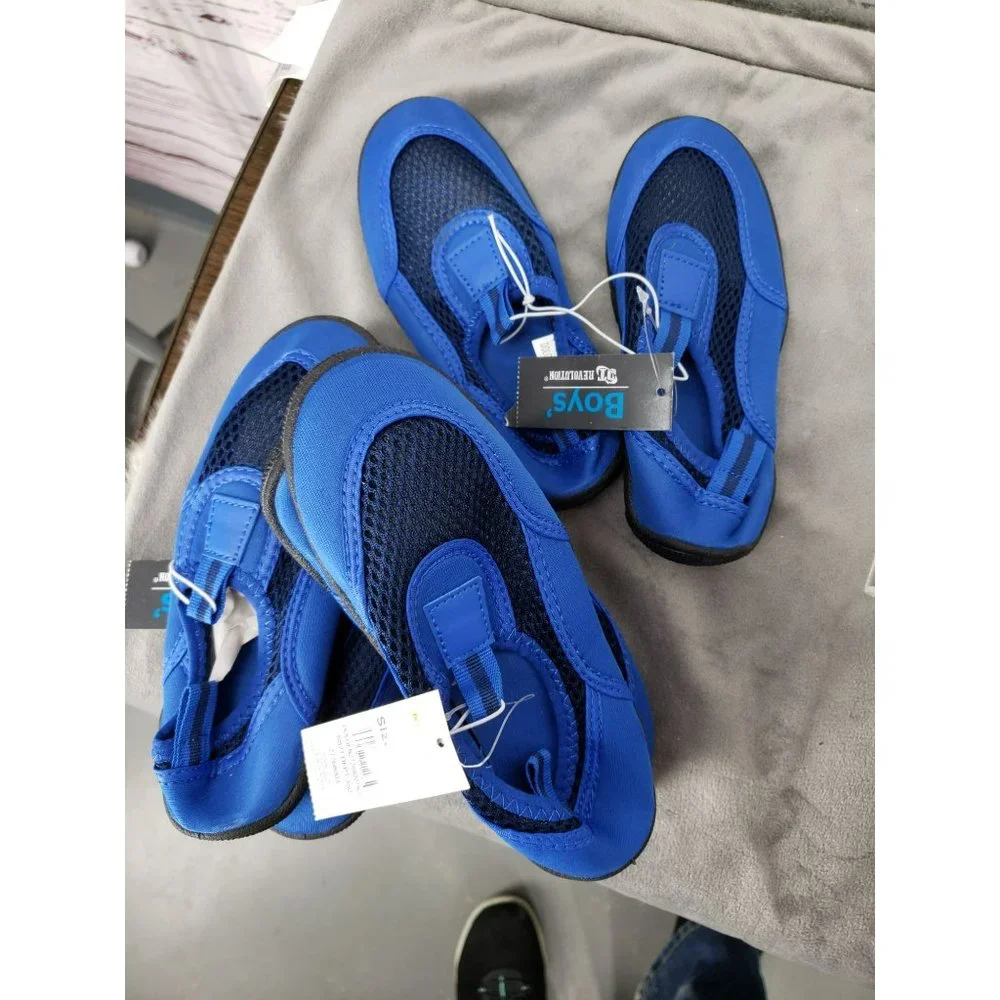 OT‎ Revolution Blue Black Size 13/1 Boys Water Shoes